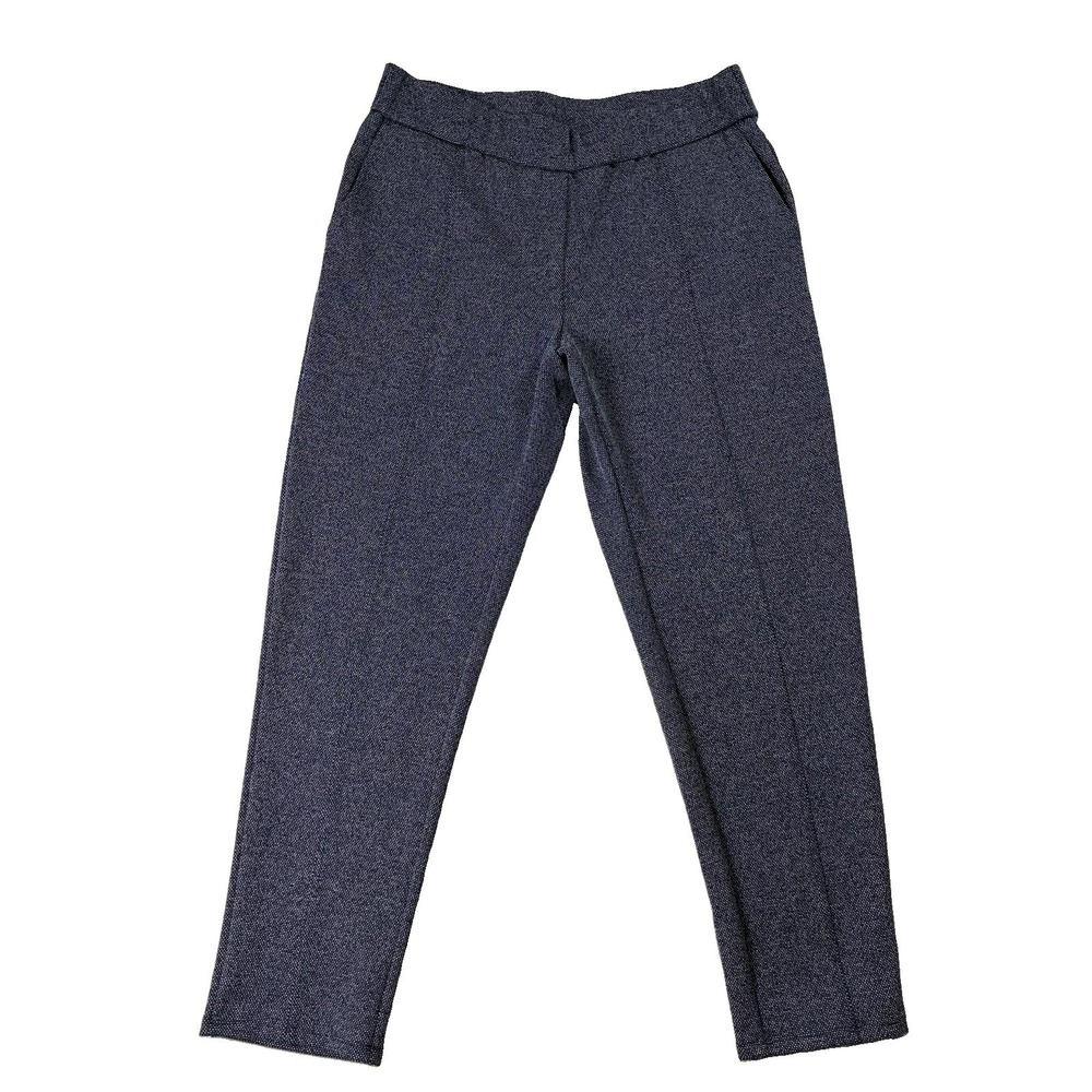 J Jill Wearever Collection Knit Pull On Pant Navy Women's S Business Casual